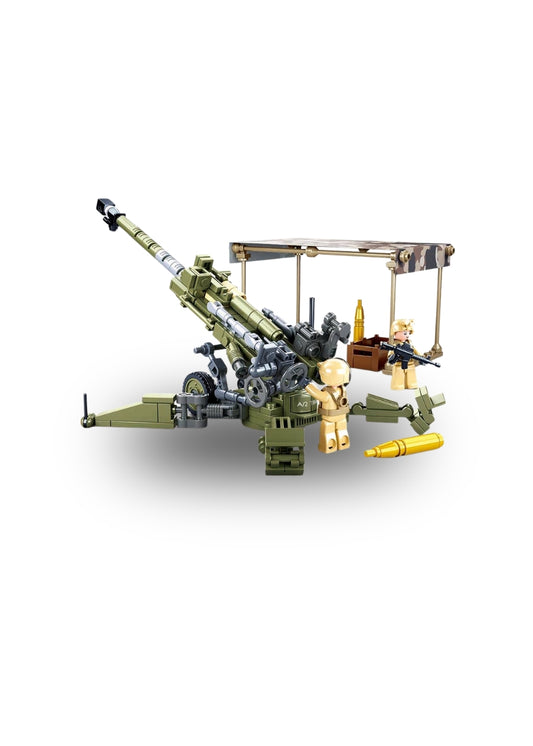 Sluban M777 Howitzer Artillery Building Brick Set