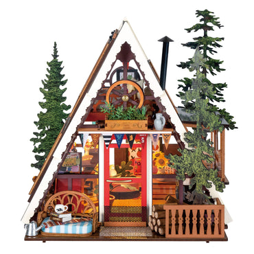 Rolife A-Frame Cabin DIY Miniature House Kit