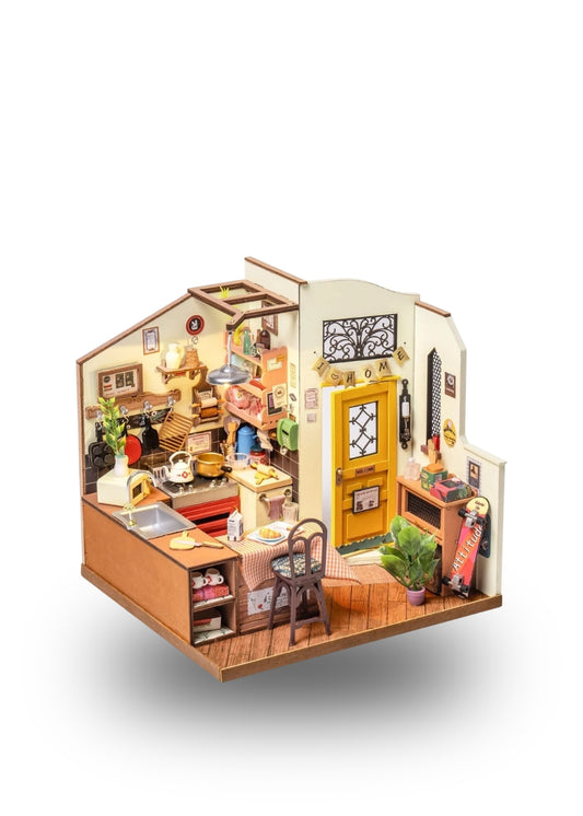Rolife Cozy Kitchen DIY Miniature House Kit
