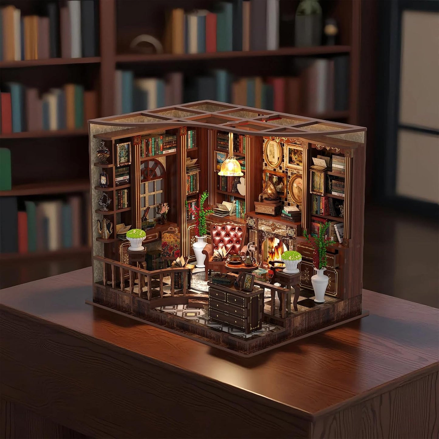 Left Bank Study — DIY Book Nook Kit