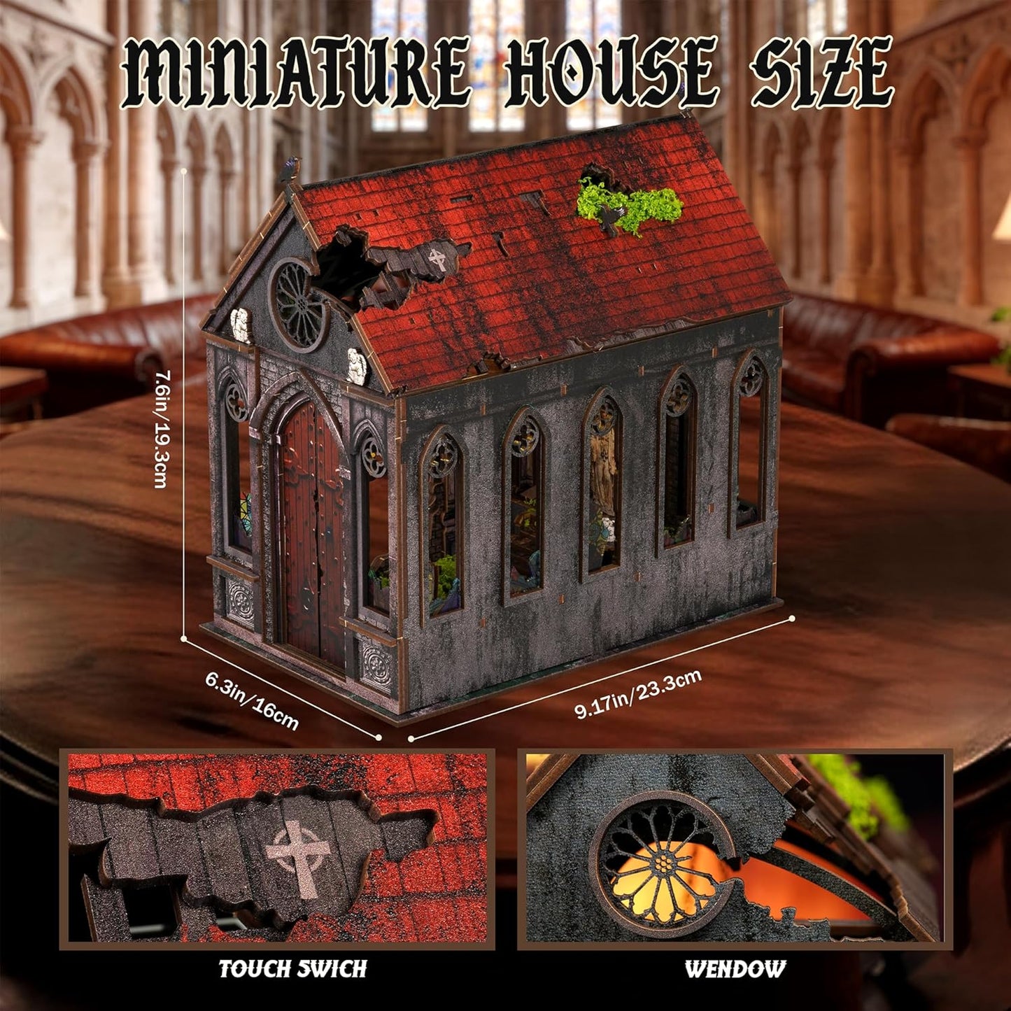 Lost Temple DIY Miniature House Kit