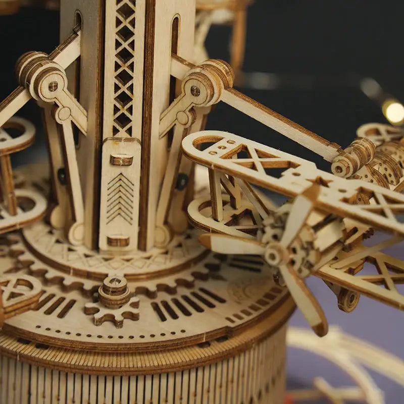 ROKR Airplane Control Tower Music Box Kit