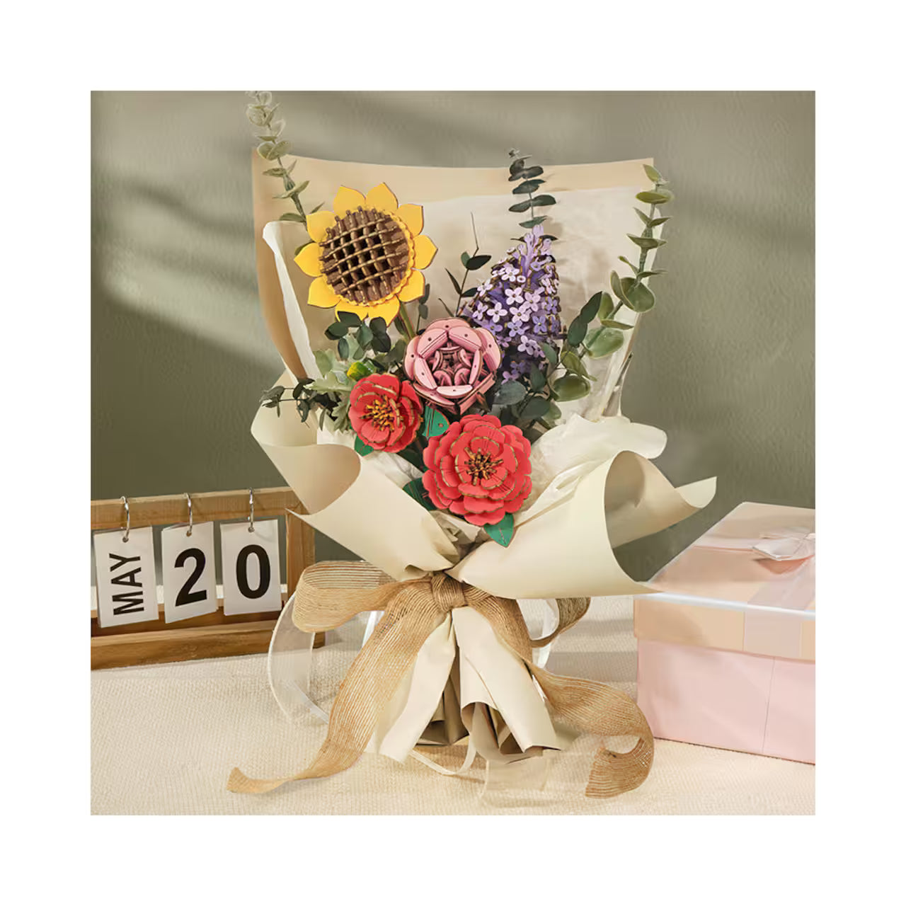 Rowood Wooden Flower Bouquet