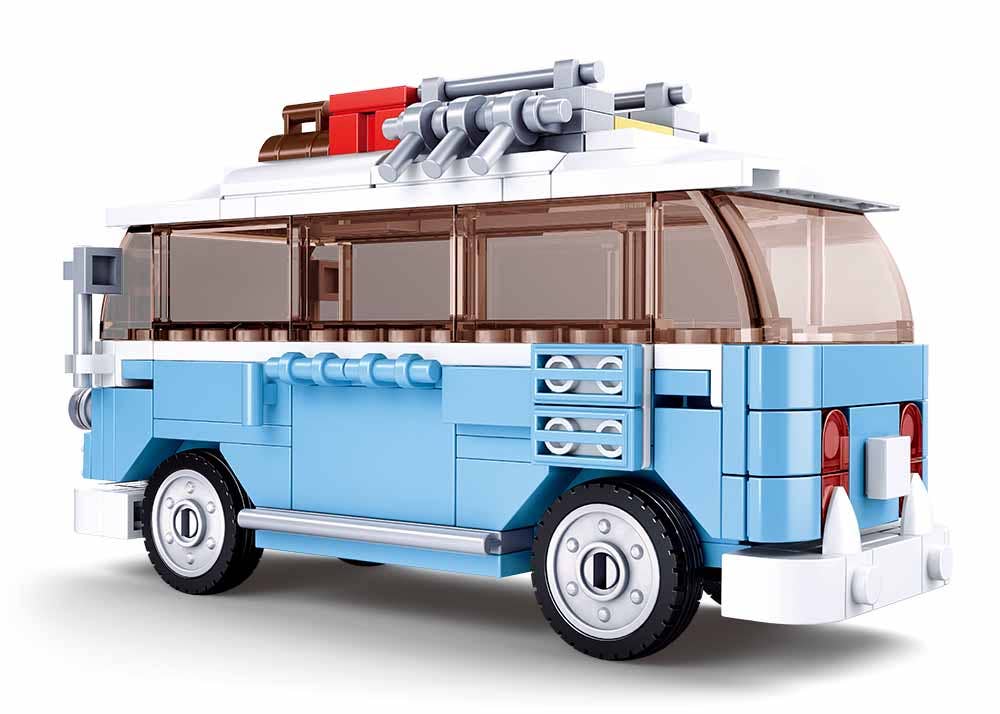 Sluban Mini VW Combi Van Building Brick Set