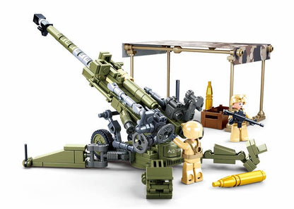 Sluban M777 Howitzer Artillery Building Brick Set