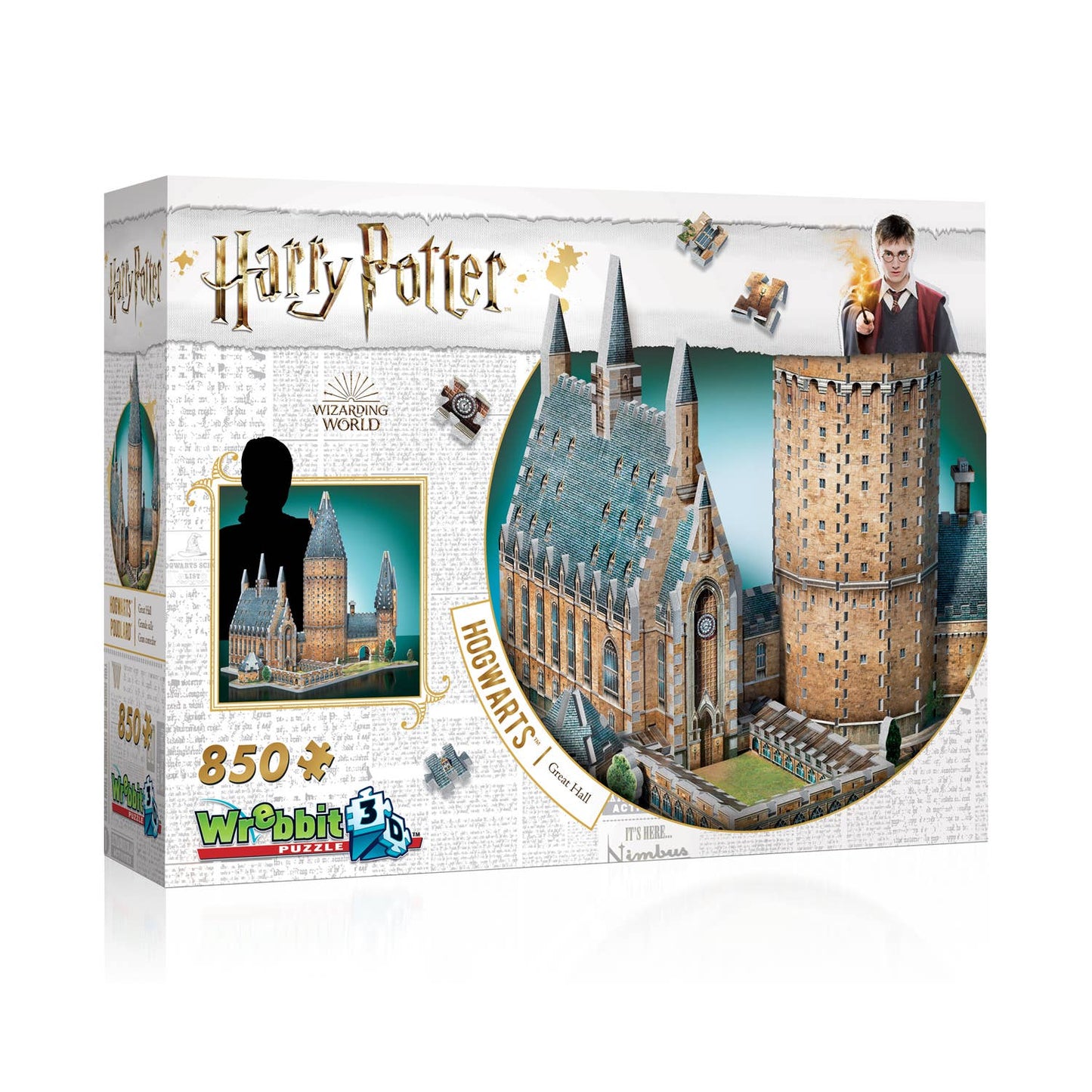 Wrebbit3D Hogwarts Great Hall 3D Puzzle