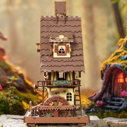 ROKR Cuckoo Clock | Functional Mechanical 3D Wooden Puzzle Kit