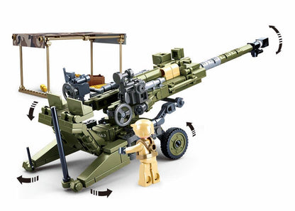 Sluban M777 Howitzer Artillery Building Brick Set