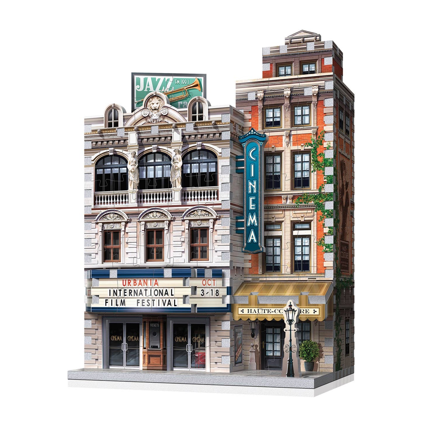 Wrebbit3D Urbania The Cinema 3D Puzzle