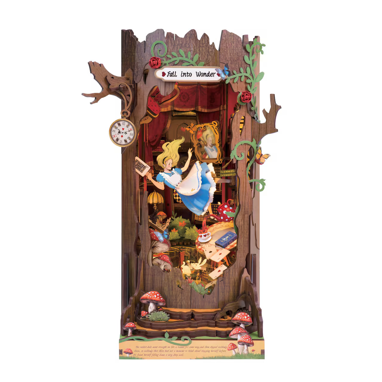 Rolife Fall into Wonder DIY Book Nook Kit