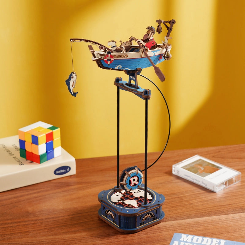 ROKR Ocean Fisher Balance Toy 3D Wooden Puzzle