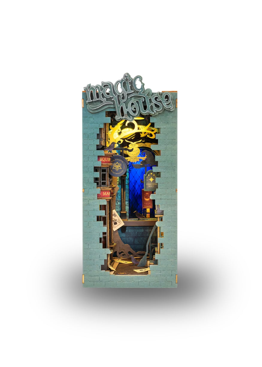 Rolife Magic House Book Nook Kit
