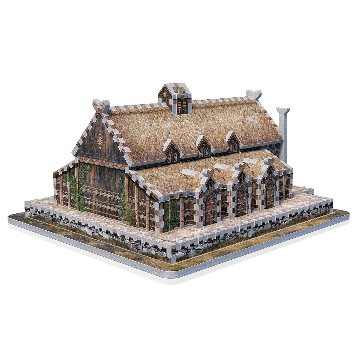 Wrebbit3D The Golden Hall (Edoras) 3D Puzzle