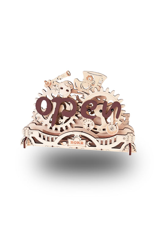 ROKR Open Closed Sign 3D Wooden Puzzle