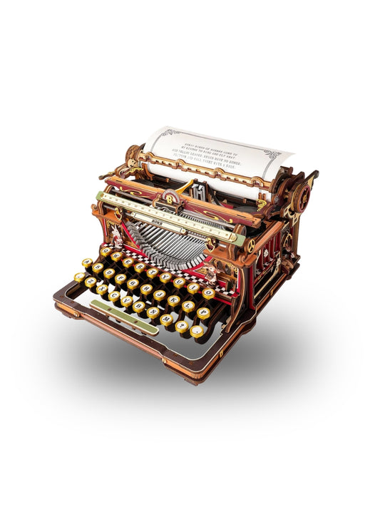 ROKR Mechanical Typewriter (Magic Version) 3D Wooden Puzzle