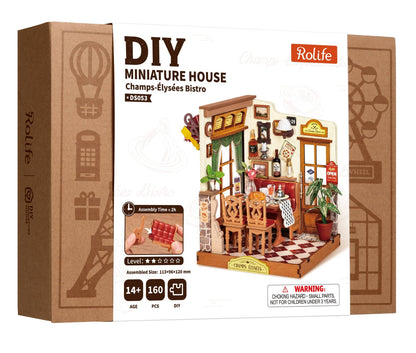 Rolife Champs-Élysées Bistro Miniature House Kit