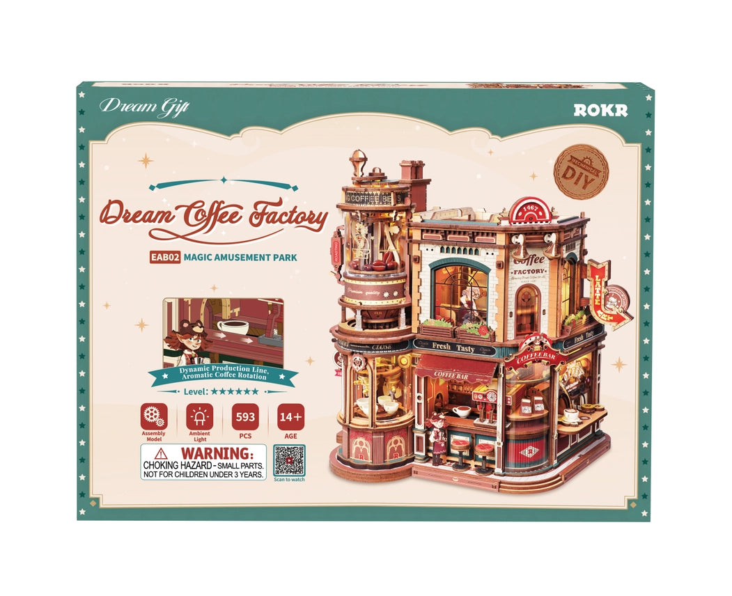 ROKR Dream Coffee Factory Mechanical Kit