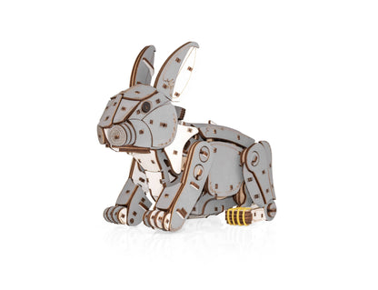 EWA Mechanical Wooden Rabbit Mechanical Kit