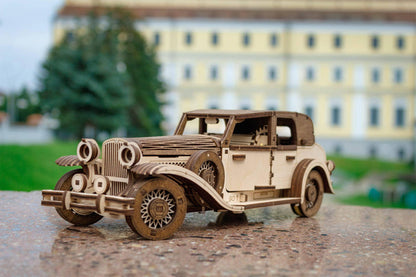 EWA Ferdinand A Mechanical Wooden Car