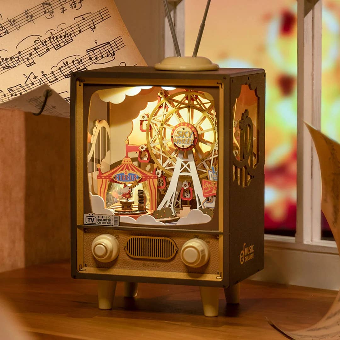 Rolife Sunset Carnival Music Box