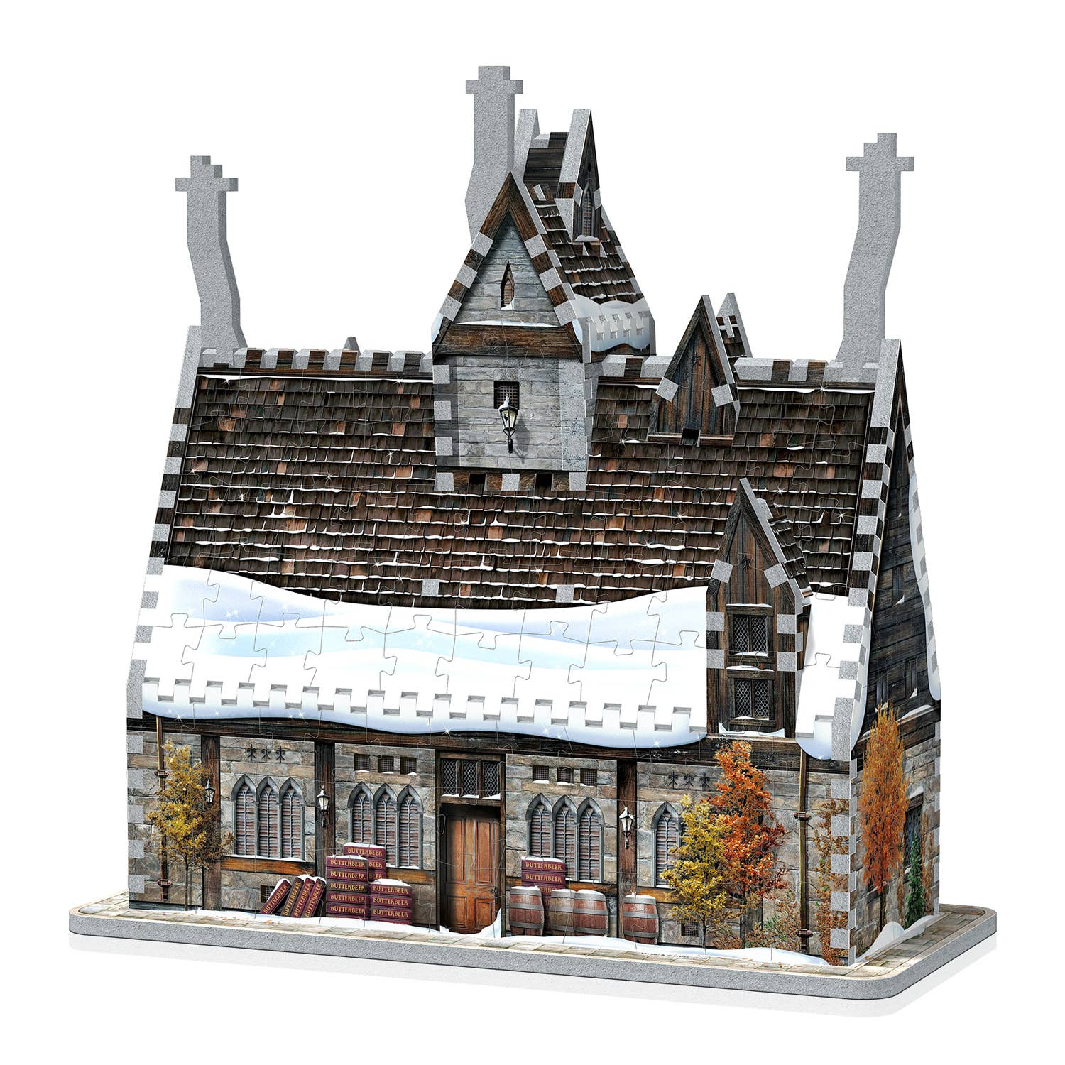 Wrebbit3D Hogsmeade™ - The Three Broomsticks™ 3D Puzzle, Harry Potter