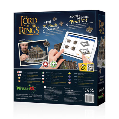 Wrebbit3D The Golden Hall (Edoras) 3D Puzzle