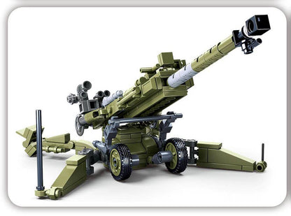 Sluban M777 Howitzer Artillery Building Brick Set
