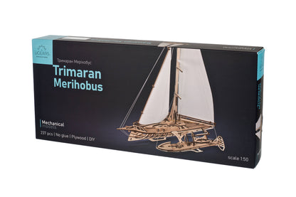 UGears Trimaran Merihobus -Wooden 3D Puzzles - DIY