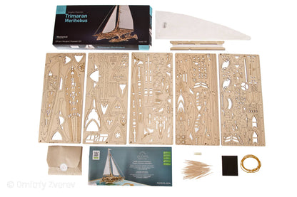 UGears Trimaran Merihobus -Wooden 3D Puzzles - DIY