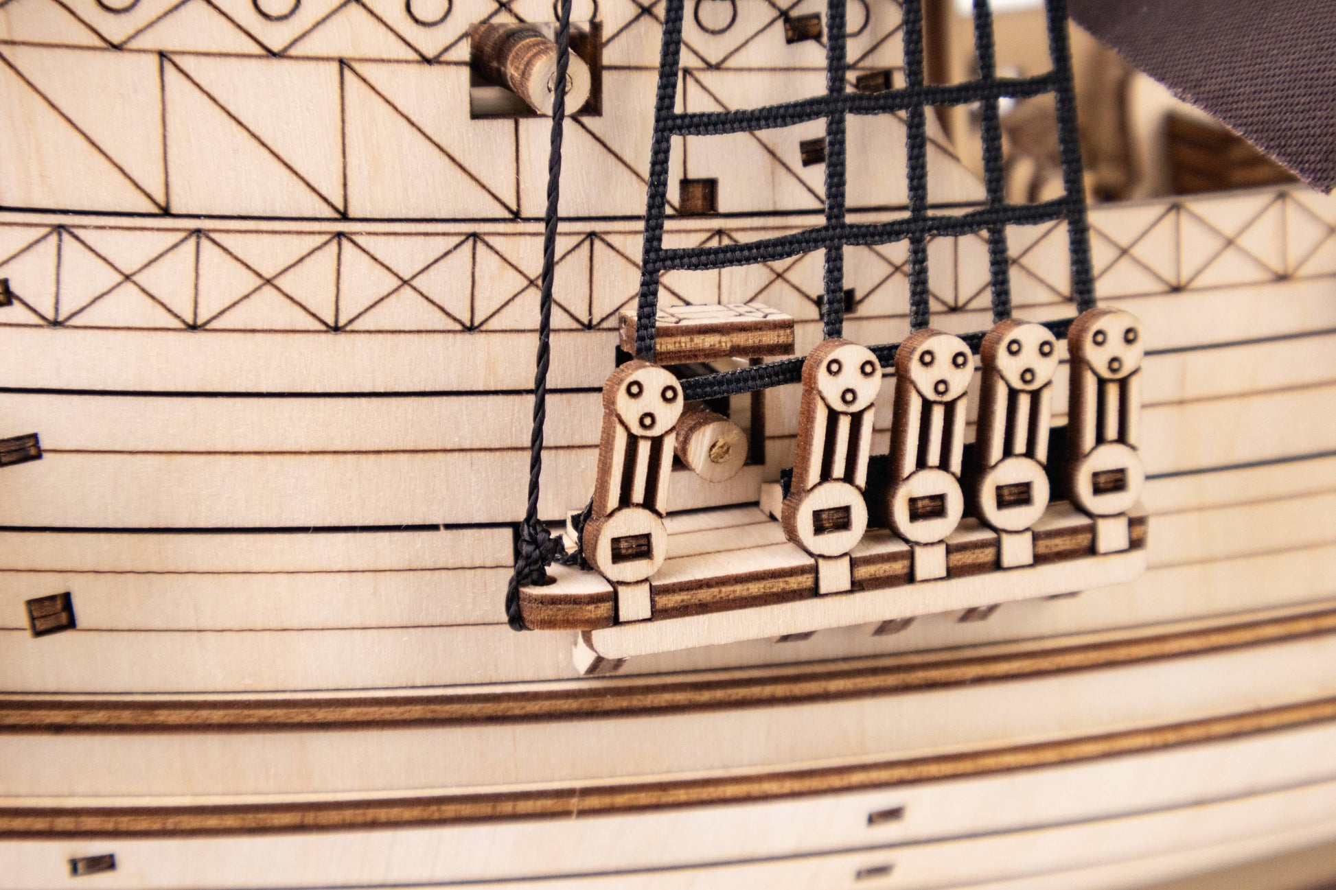 EWA Lord of the Seas Wooden Ship Model