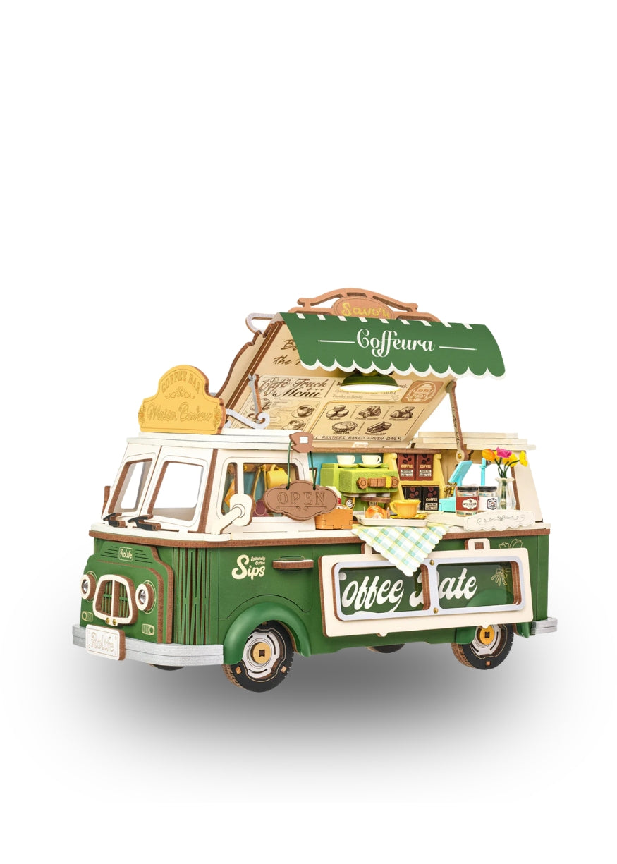 Rolife Leo's Coffee Truck DIY Miniature Kit