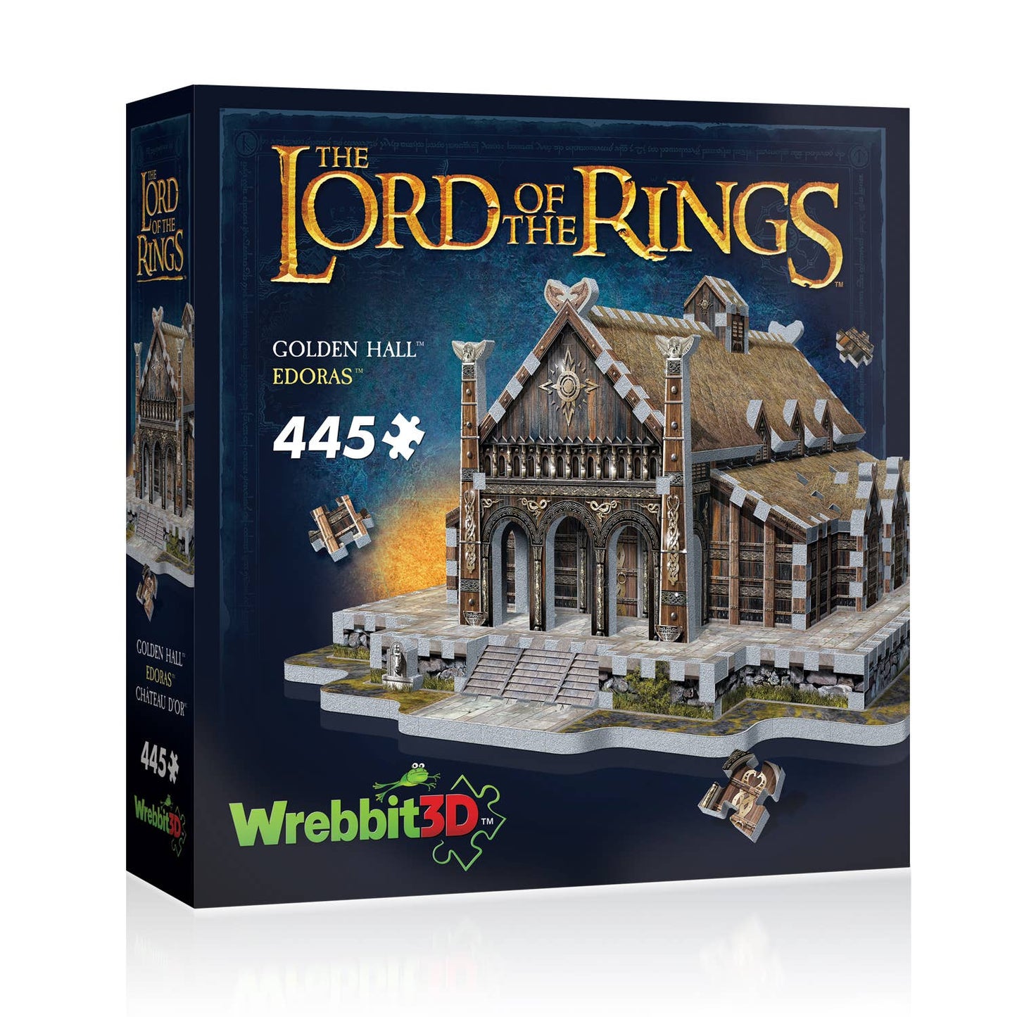 Wrebbit3D The Golden Hall (Edoras) 3D Puzzle