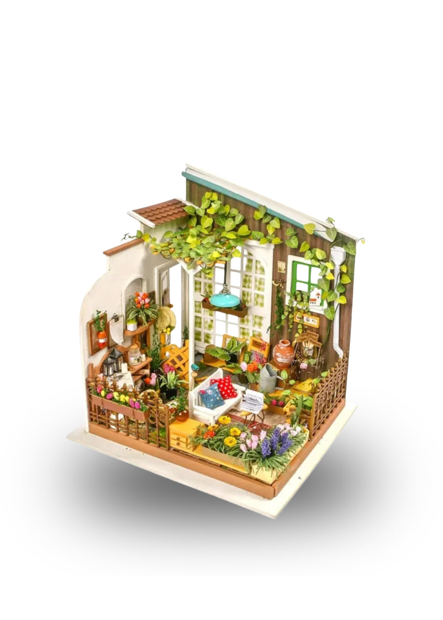 Rolife Miller's Garden DIY Garden Yard Miniature Kit