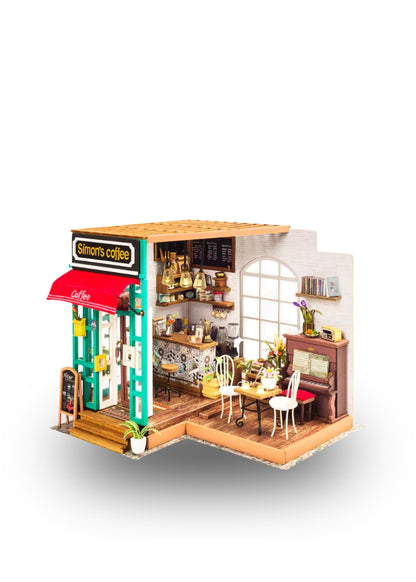 Rolife Simon's Coffee Shop DIY Miniature House Kit
