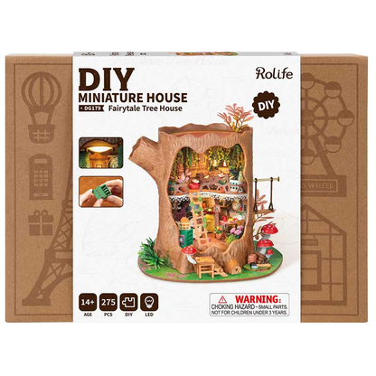 Rolife Fairytale Tree House DIY Miniature House Kit