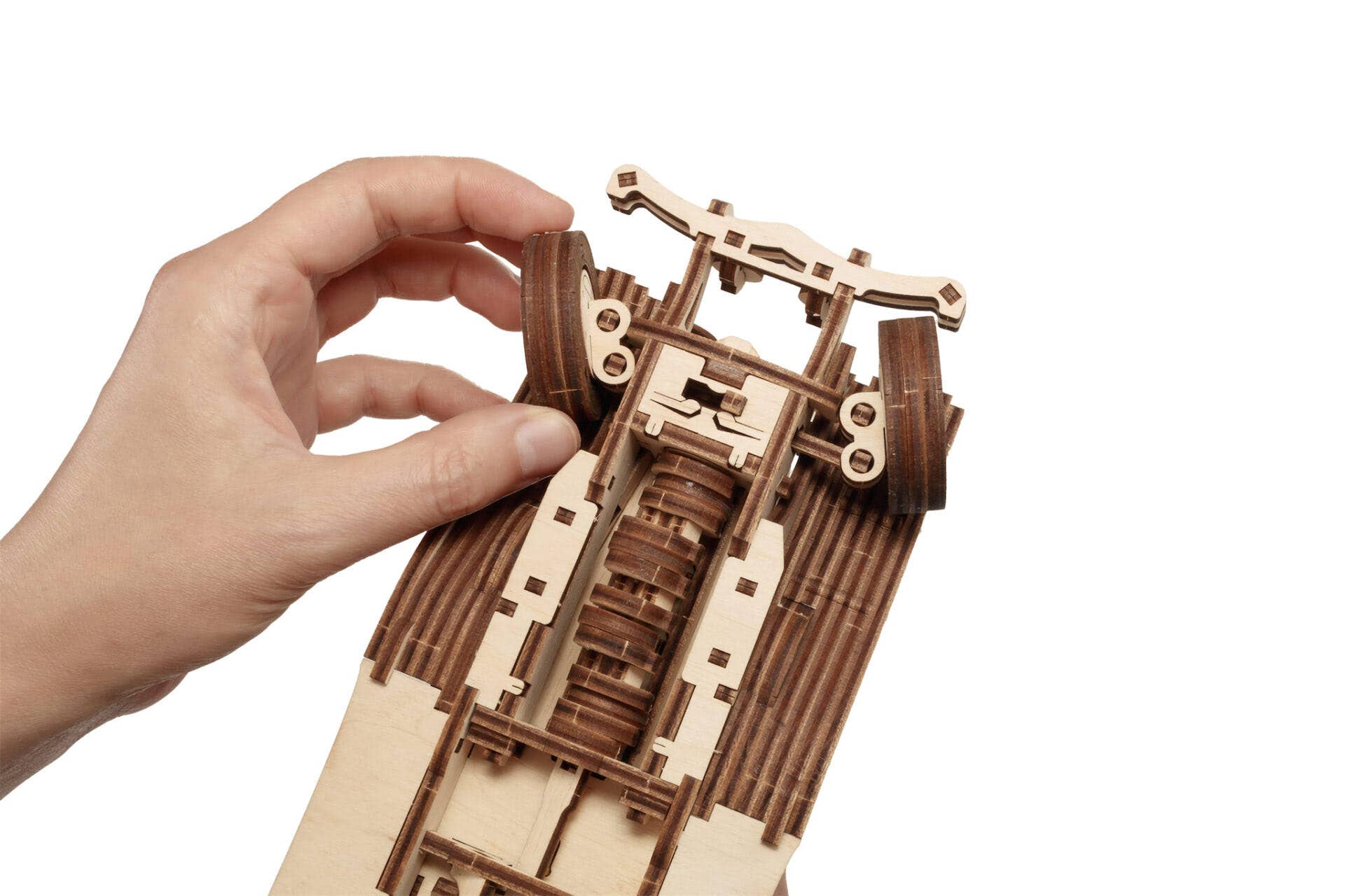 EWA Ferdinand A Mechanical Wooden Car