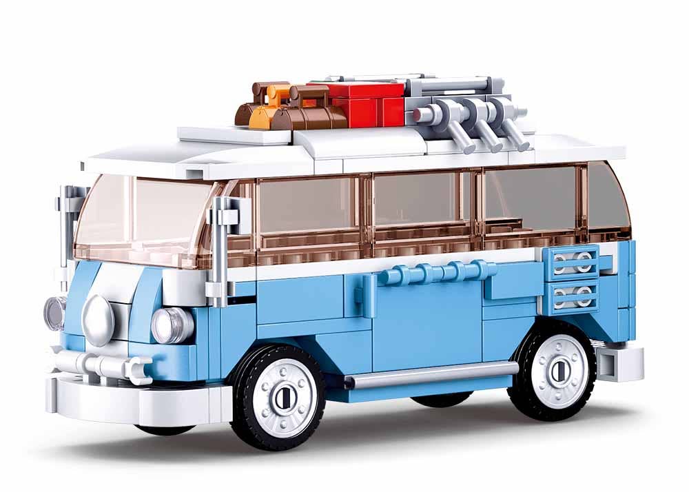 Sluban Mini VW Combi Van Building Brick Set