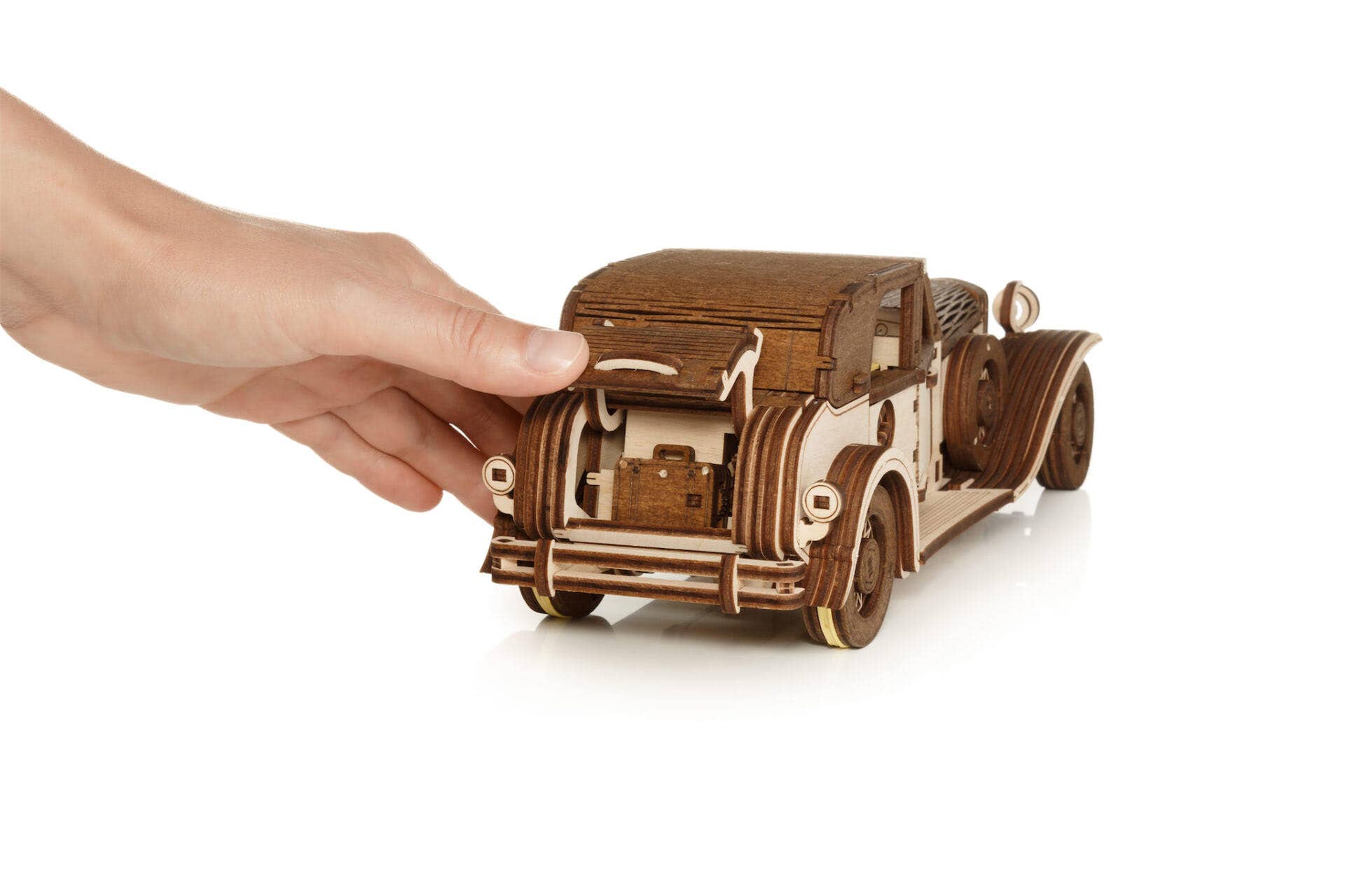 EWA Ferdinand A Mechanical Wooden Car