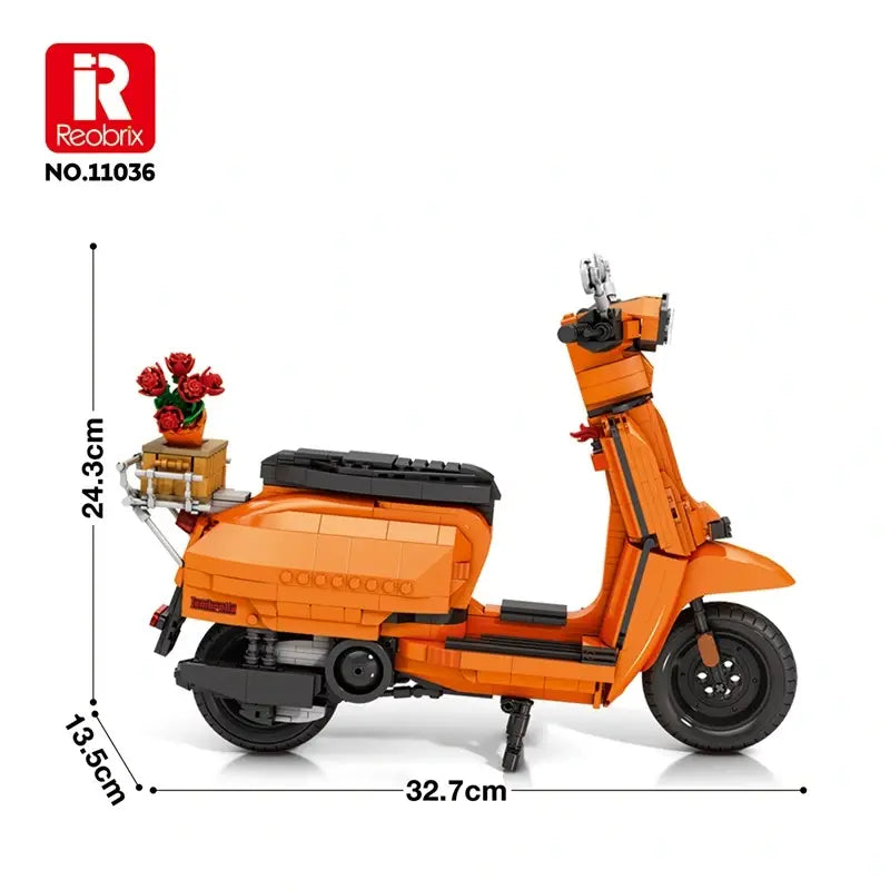 ReoBrix Lambretta V 200 Special Block Set, Orange