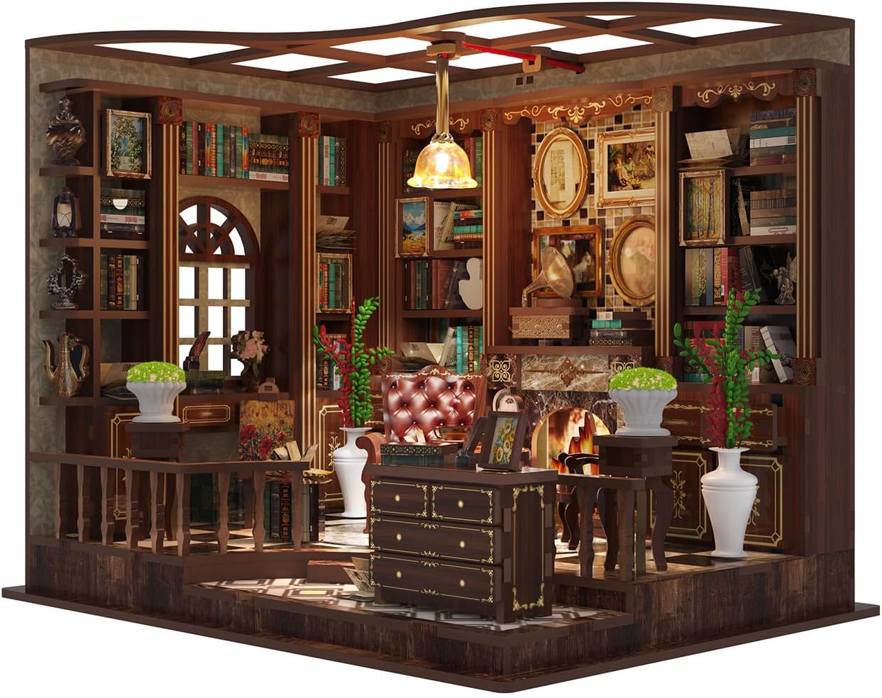Left Bank Study — DIY Book Nook Kit