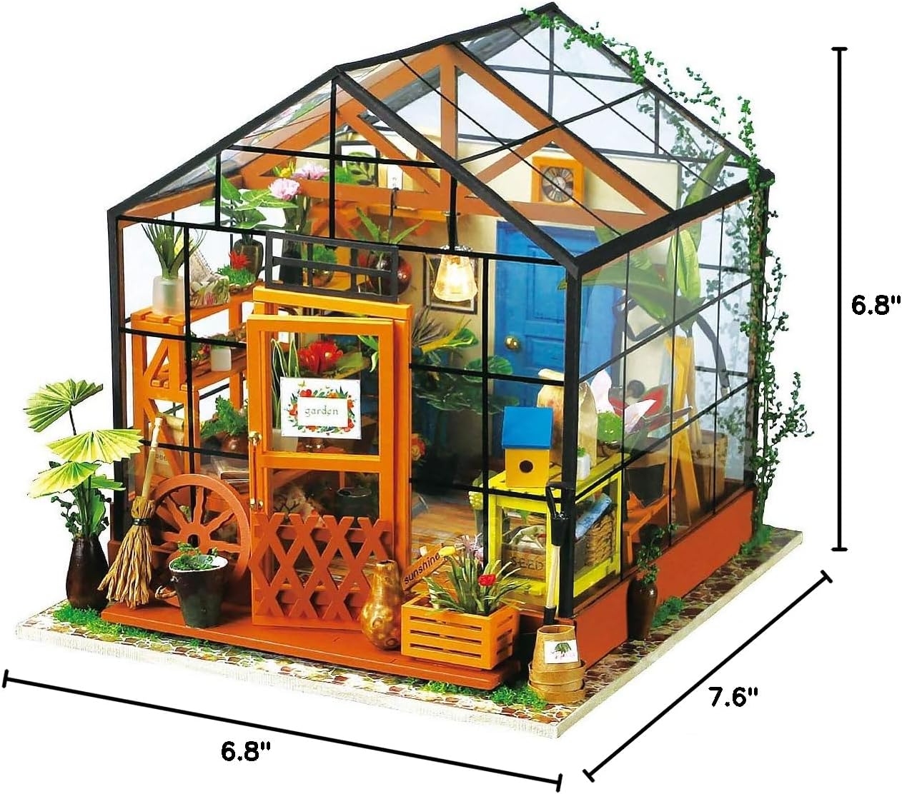 Rolife Cathy's Flower House DIY Miniature House Kit