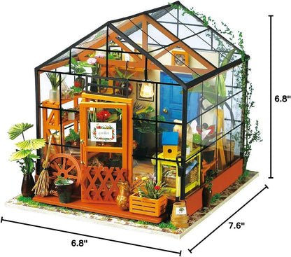 Rolife Cathy's Flower House DIY Miniature House Kit
