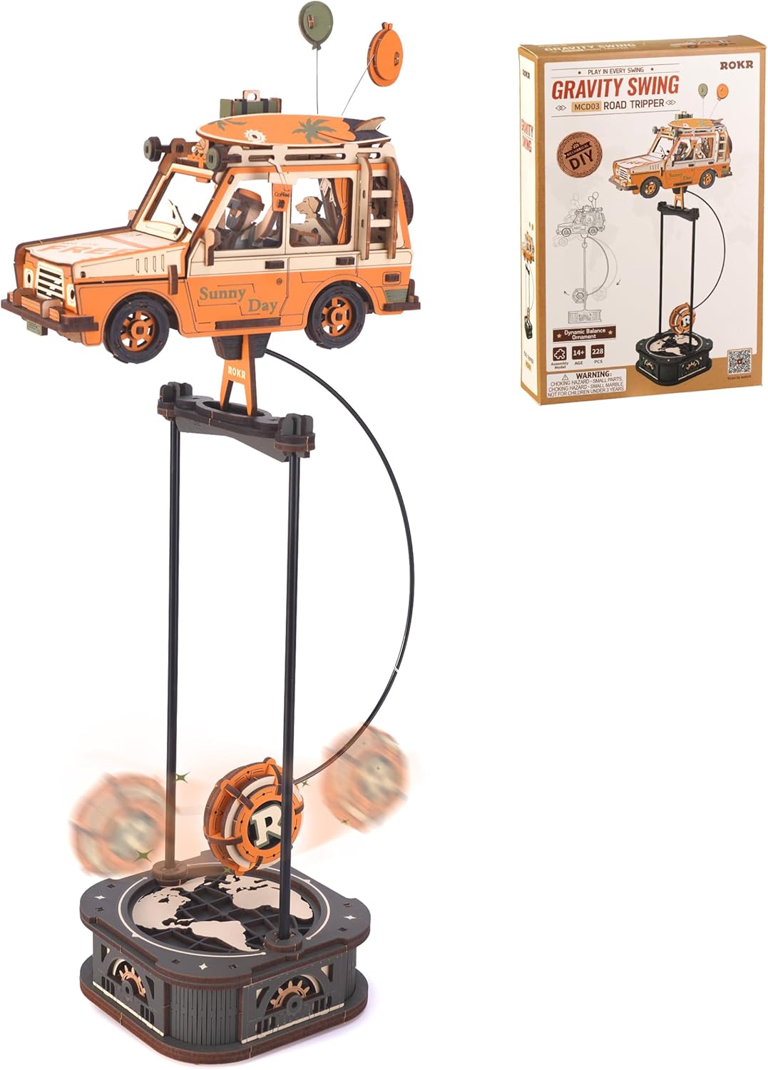 ROKR Road Tripper Pendulum Balance Toy 3D Puzzle