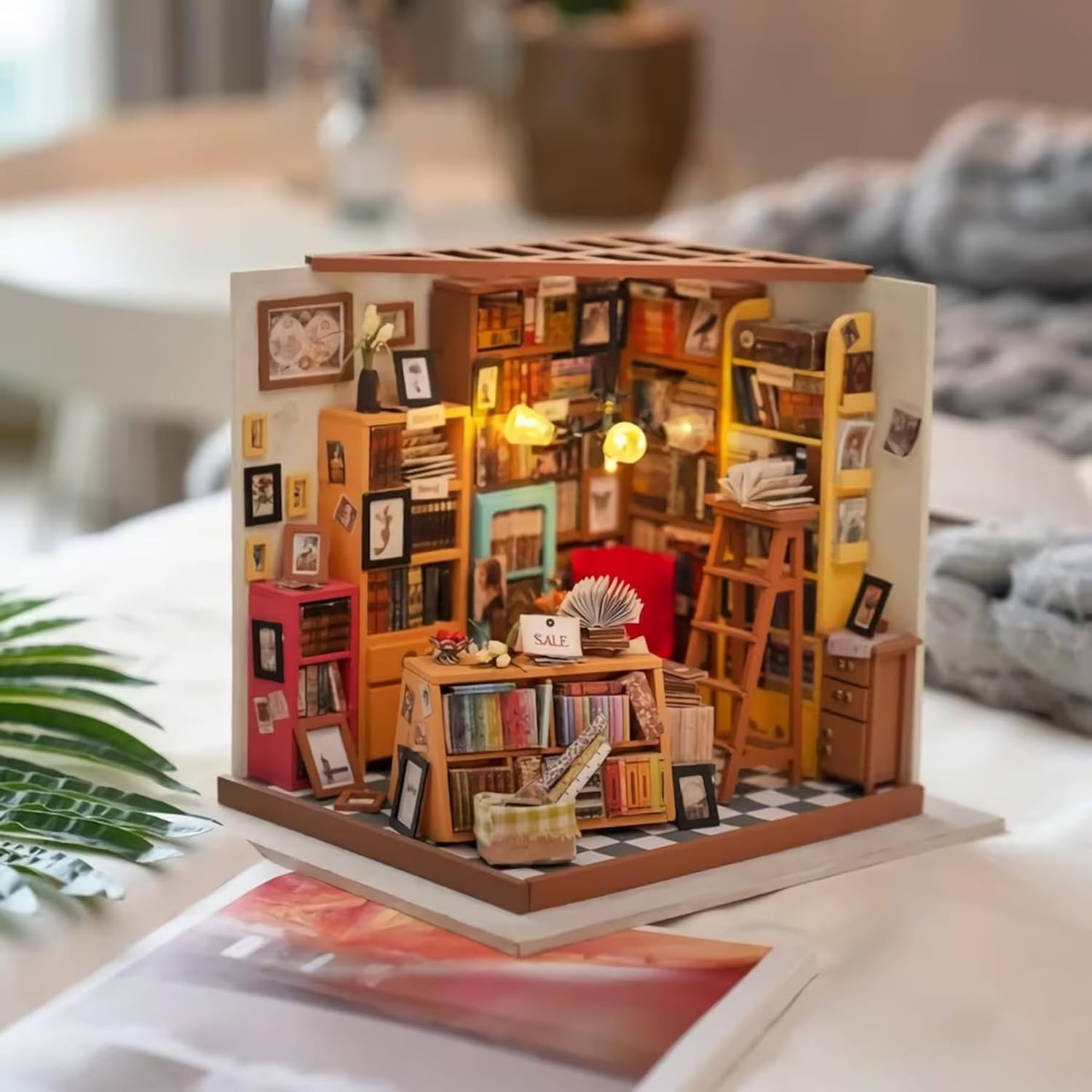 Rolife Sam's Study Room DIY Miniature House Kit