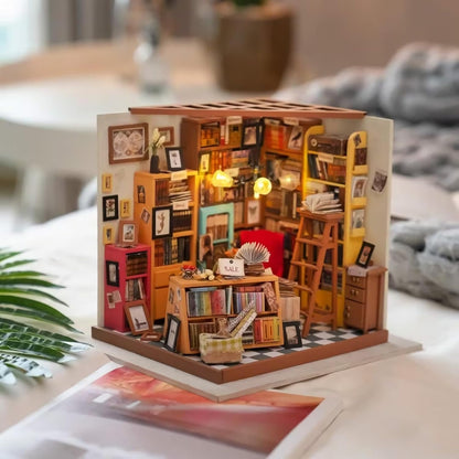 Rolife Sam's Study Room DIY Miniature House Kit
