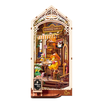 Rolife Holiday Cafe Book Nook