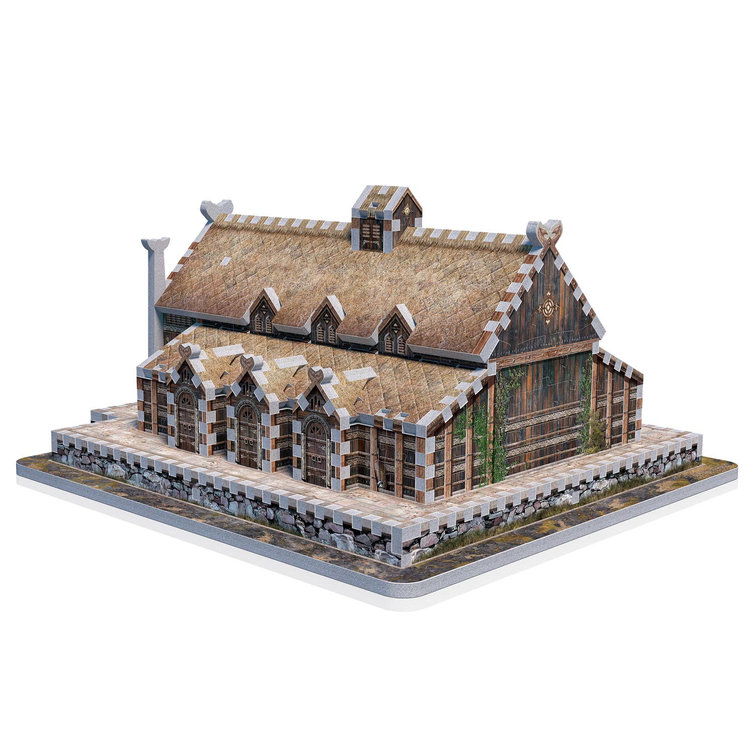 Wrebbit3D The Golden Hall (Edoras) 3D Puzzle