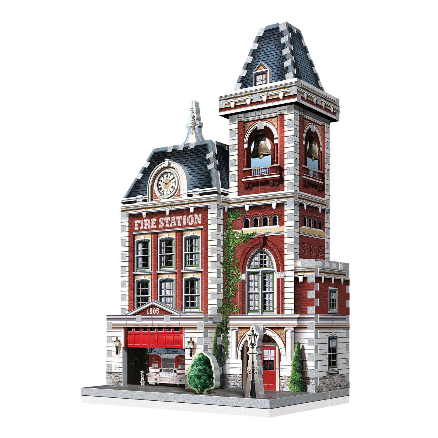 Wrebbit3D Urbania The Fire Station 3D Puzzle