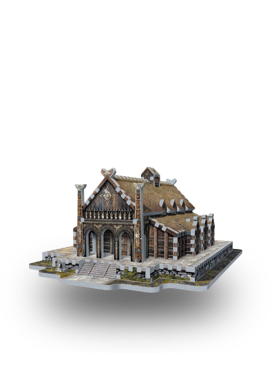 Wrebbit3D The Golden Hall (Edoras) 3D Puzzle