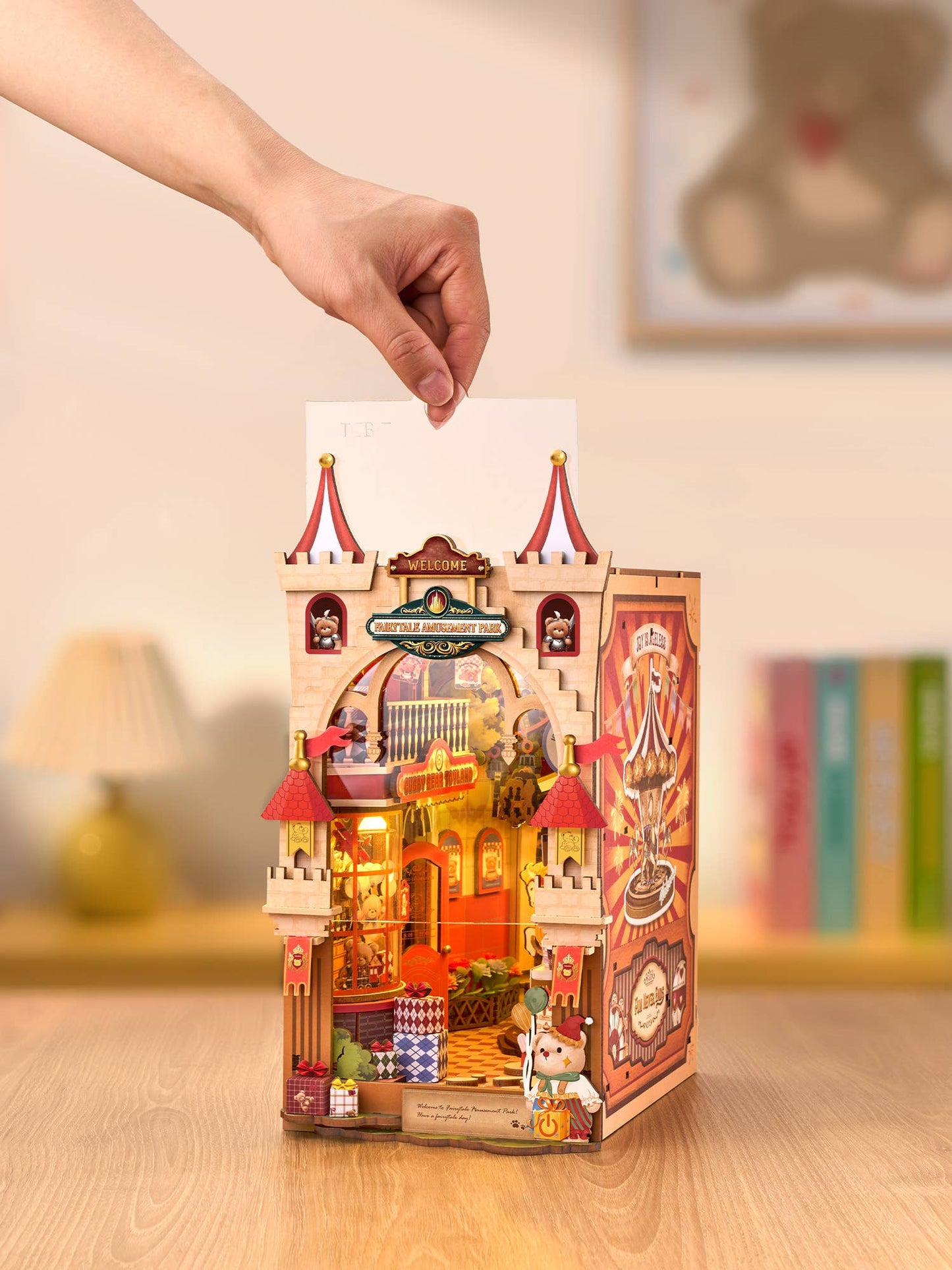 Rolife Fairytale Amusement Park Book Nook Kit